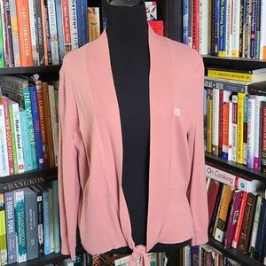 Cotton Front Tie Cardigan